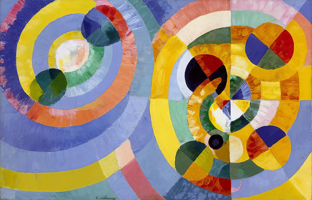Circular Forms - 1930 art print by Robert Delauney for $57.95 CAD