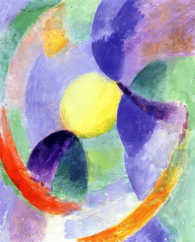 Circular Forms, Moon No. 3 - 1913 art print by Robert Delauney for $57.95 CAD