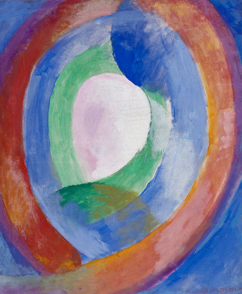 Circular shapes; moon no. 1 1913 art print by Robert Delauney for $57.95 CAD