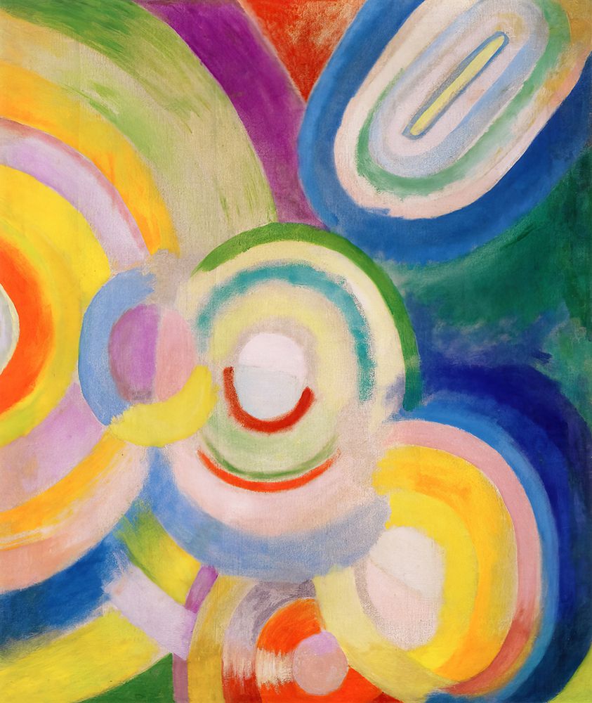 Colored Discs - 1913 art print by Robert Delauney for $57.95 CAD