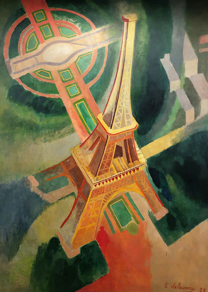 Eifelturm 1928 art print by Robert Delauney for $57.95 CAD