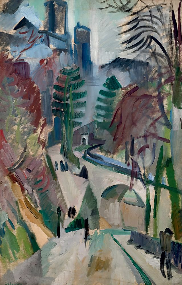 Landscape Laon 1912 art print by Robert Delauney for $57.95 CAD