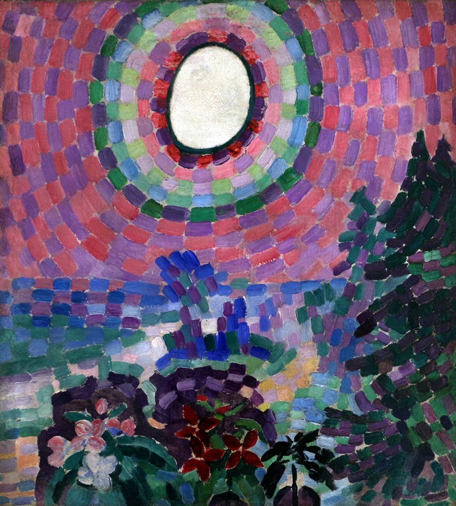 Landscape with Disc 1906 art print by Robert Delauney for $57.95 CAD