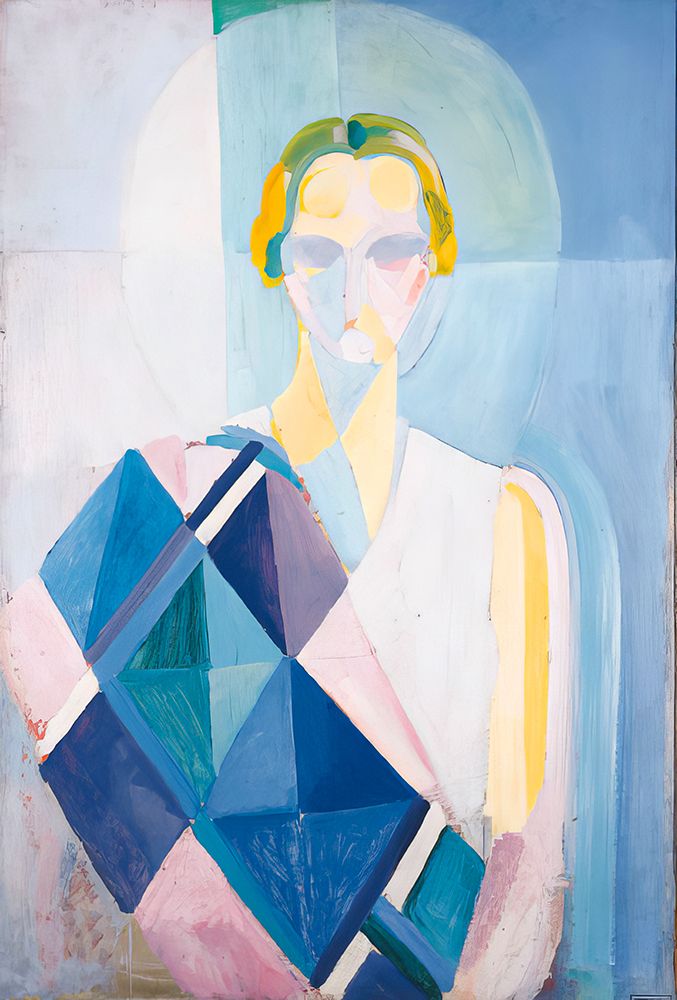 Portrait de Madame Heim 1926 art print by Robert Delauney for $57.95 CAD