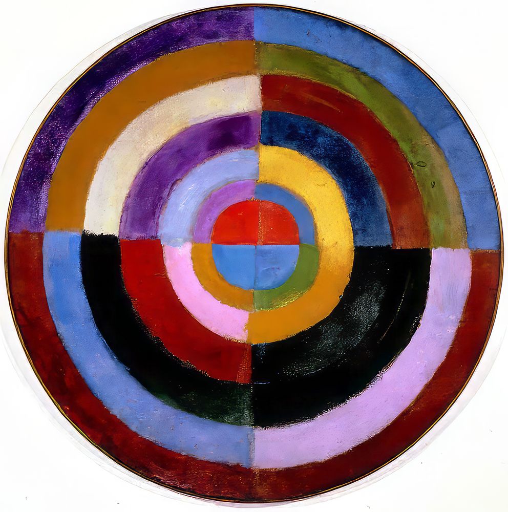 Premier Disque 1913 art print by Robert Delauney for $57.95 CAD