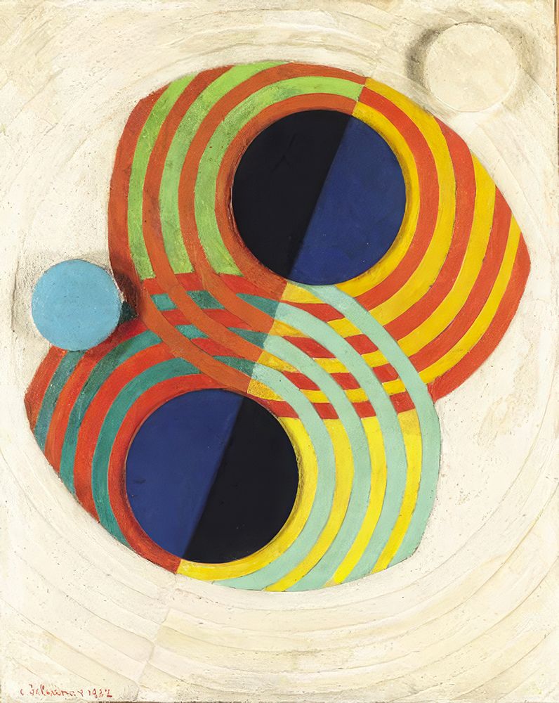 Relief Rhythms 1932 art print by Robert Delauney for $57.95 CAD