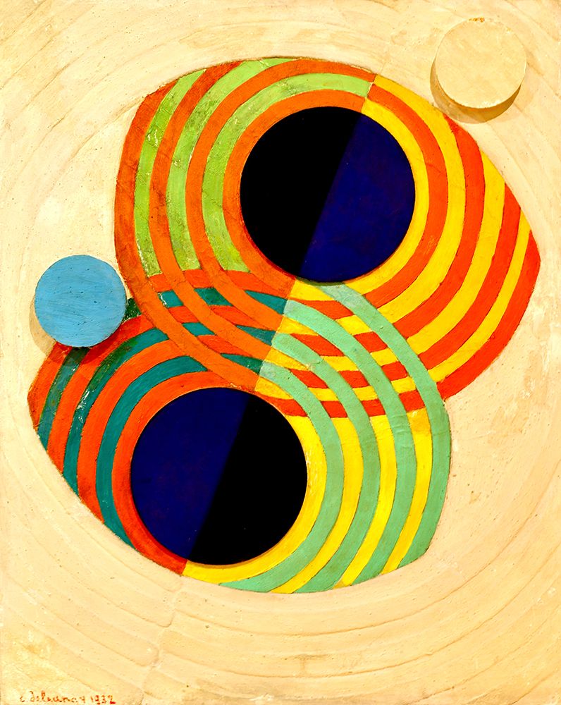 Relief Rhythms 1932 art print by Robert Delauney for $57.95 CAD