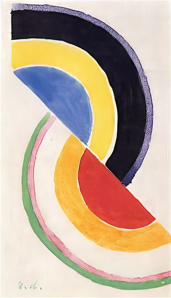 Rhythm III 1932 art print by Robert Delauney for $57.95 CAD