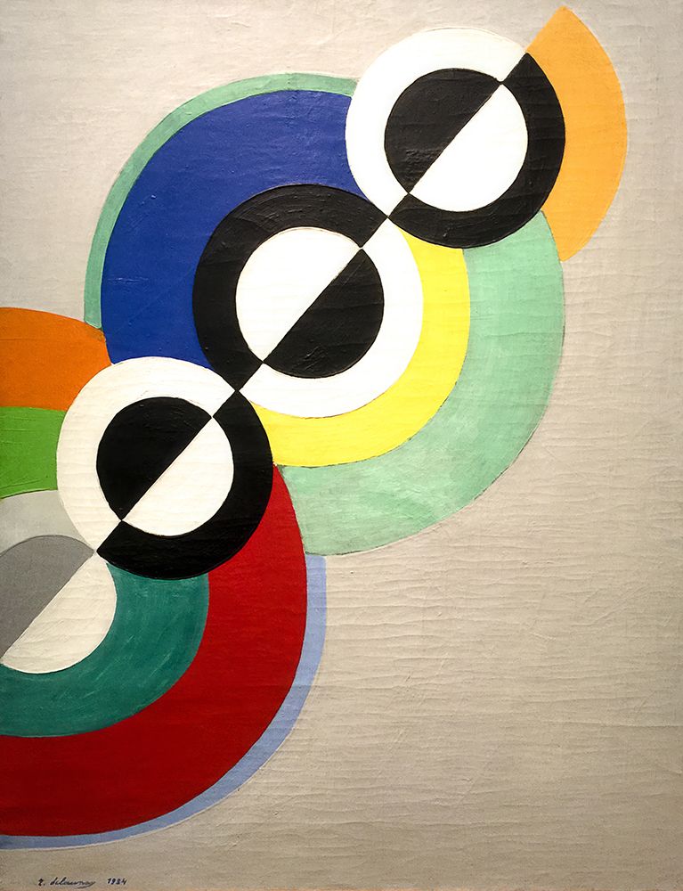 Rhythms 1934 art print by Robert Delauney for $57.95 CAD