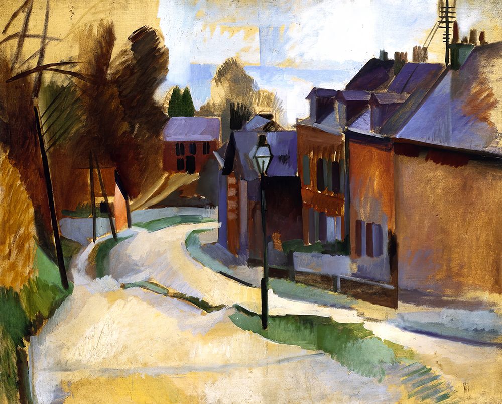 Road in Laon 1912 art print by Robert Delauney for $57.95 CAD