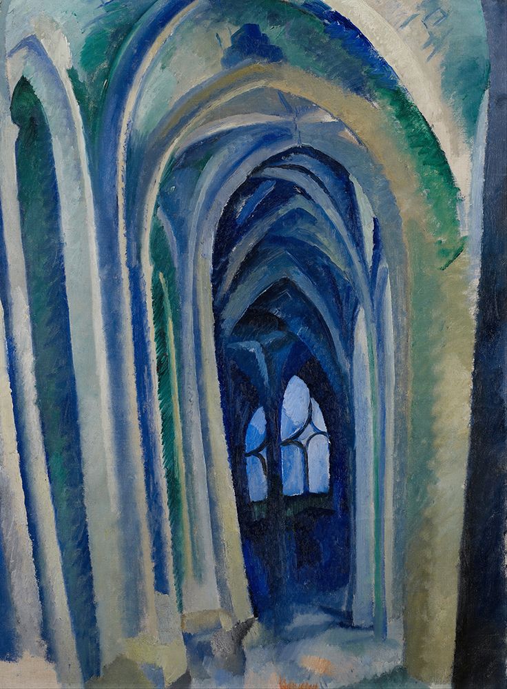 Saint Severin No. 2 1910 art print by Robert Delauney for $57.95 CAD