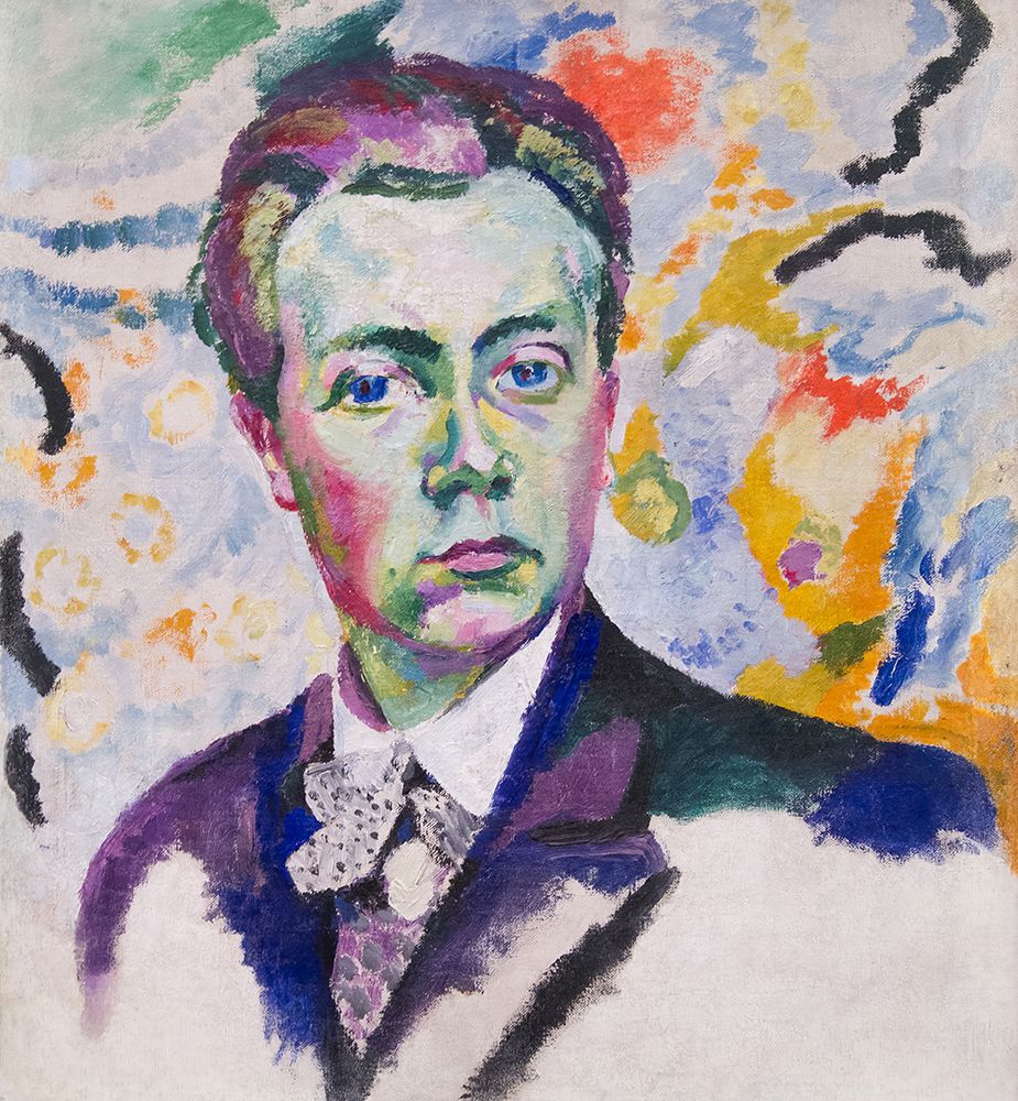 Self Portrait 1906 art print by Robert Delauney for $57.95 CAD