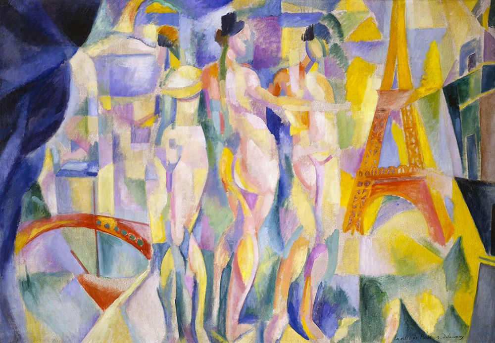 The City of Paris 1911 art print by Robert Delauney for $57.95 CAD
