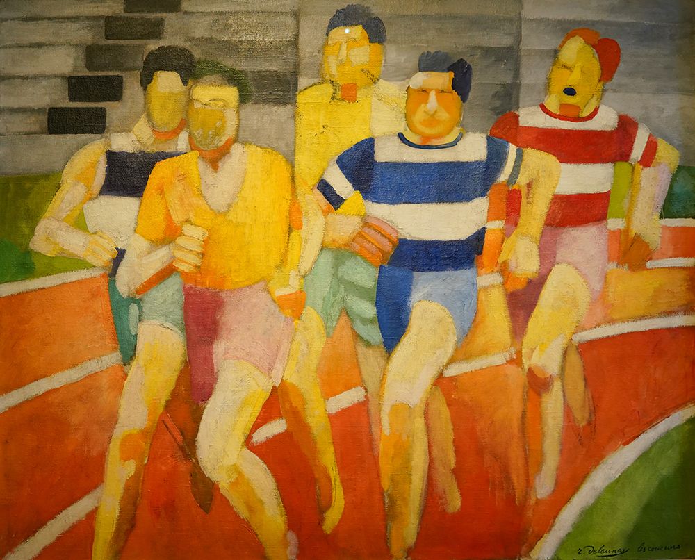 The Runners art print by Robert Delauney for $57.95 CAD