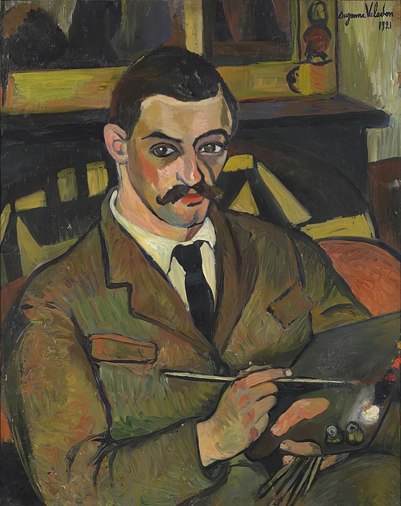 Maurice Utrillo 1921 art print by Suzanne Valadon for $57.95 CAD