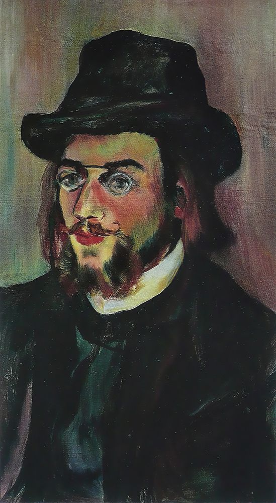 Portrait of Erik Satie 1893 art print by Suzanne Valadon for $57.95 CAD