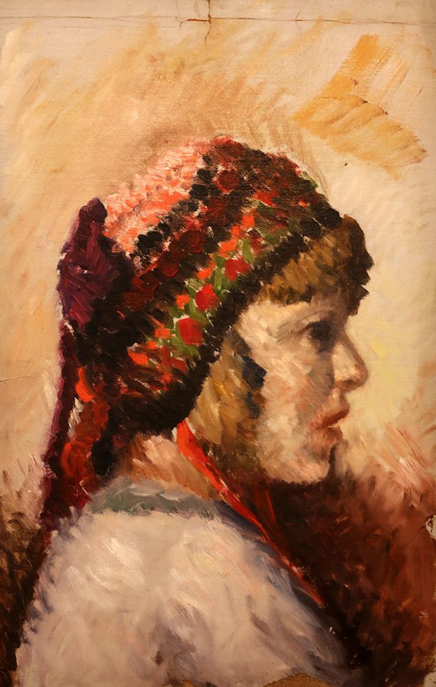 Head of a Girl, 1903 art print by Umberto Boccioni for $57.95 CAD