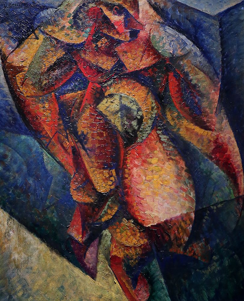 Human Body Dynamism, 1913 art print by Umberto Boccioni for $57.95 CAD