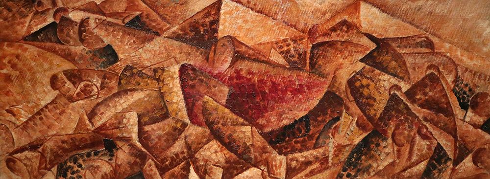 Plastic Dynamism Horse and Block, 1915 art print by Umberto Boccioni for $57.95 CAD