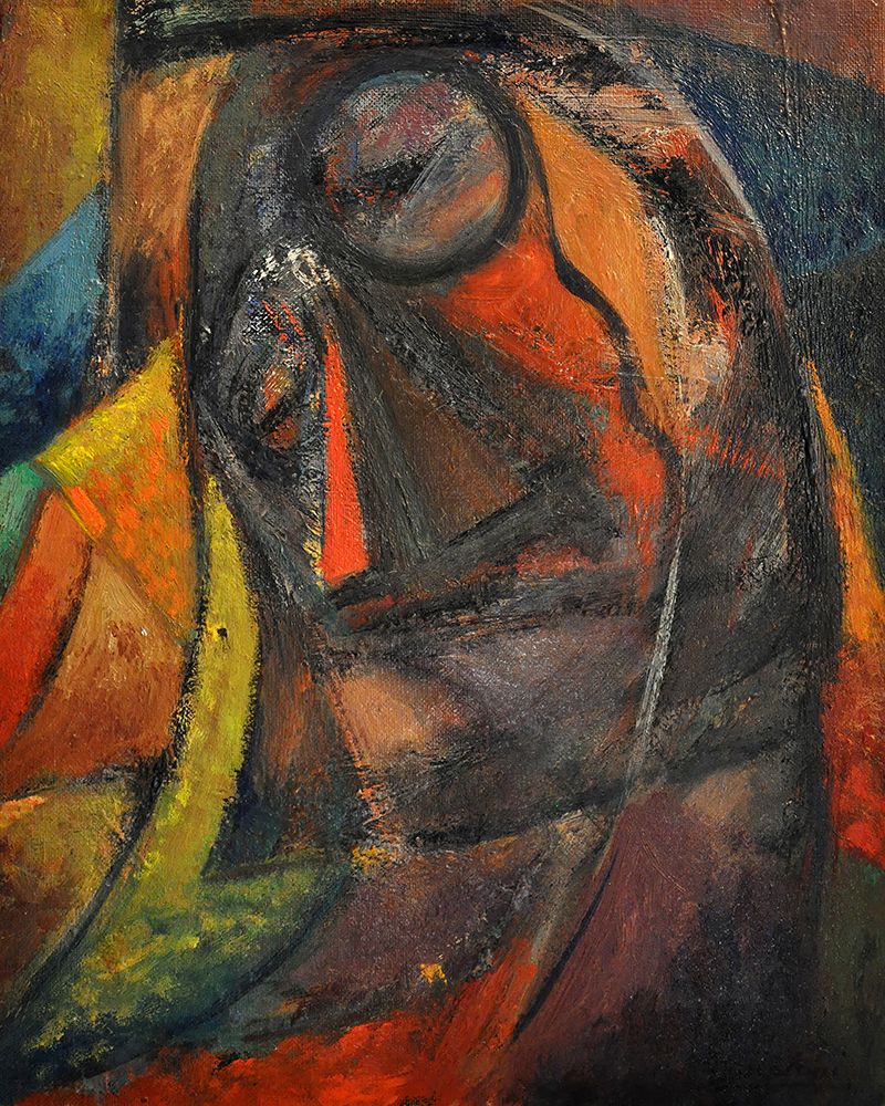 Portrait 1914 art print by Umberto Boccioni for $57.95 CAD
