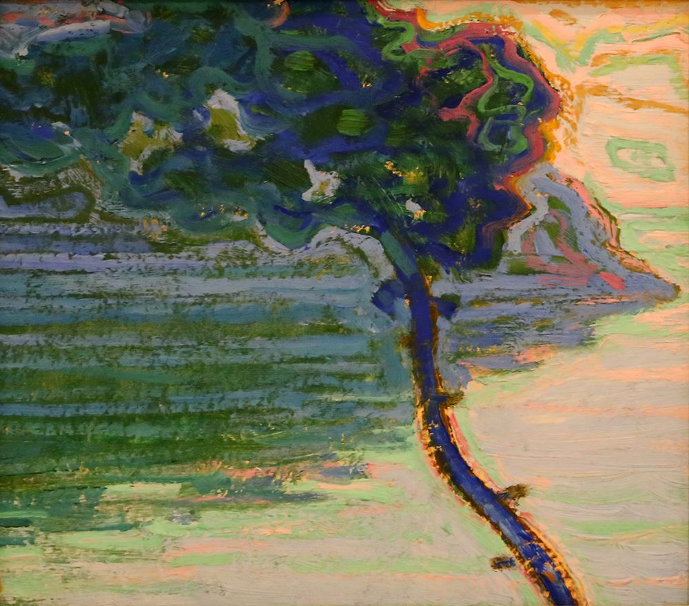 Seaside Landscape, 1907 art print by Umberto Boccioni for $57.95 CAD