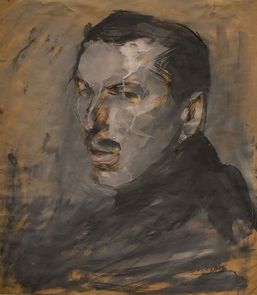 Self-Portrait 1909 art print by Umberto Boccioni for $57.95 CAD
