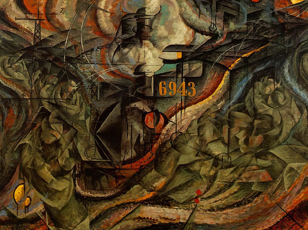States of Mind II The Farewells 1911 art print by Umberto Boccioni for $57.95 CAD