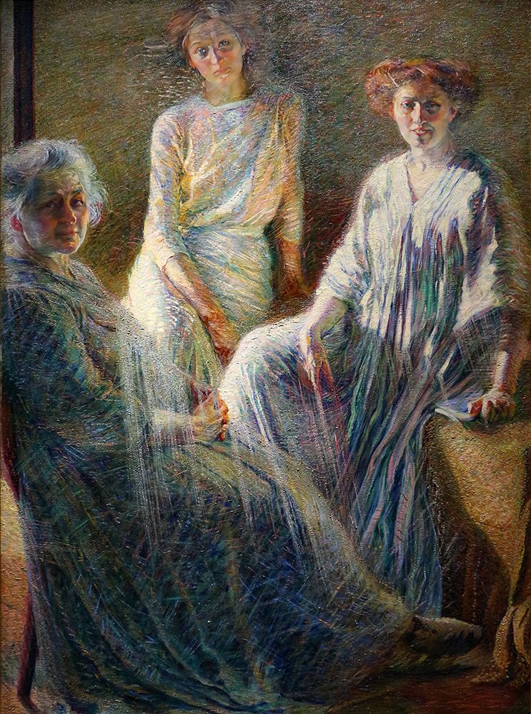 Three Women 1910 art print by Umberto Boccioni for $57.95 CAD
