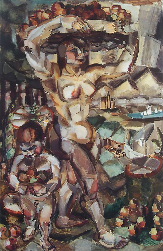 Abundance 1910 art print by Henri Le Fauconnier for $57.95 CAD
