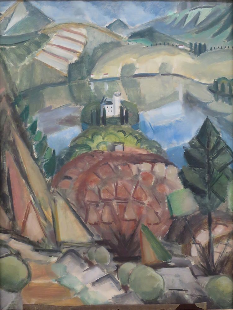 Lake 1911 art print by Henri Le Fauconnier for $57.95 CAD