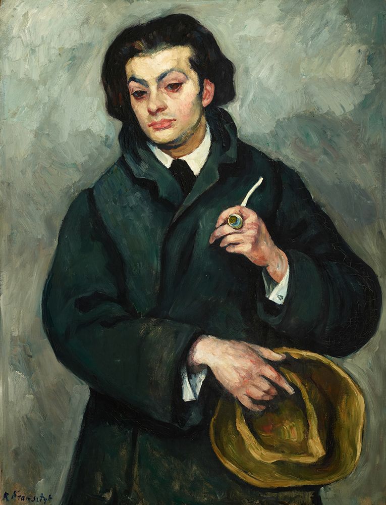 Portrait of Moise Kisling 1913 art print by Roman Kramsztyk for $57.95 CAD