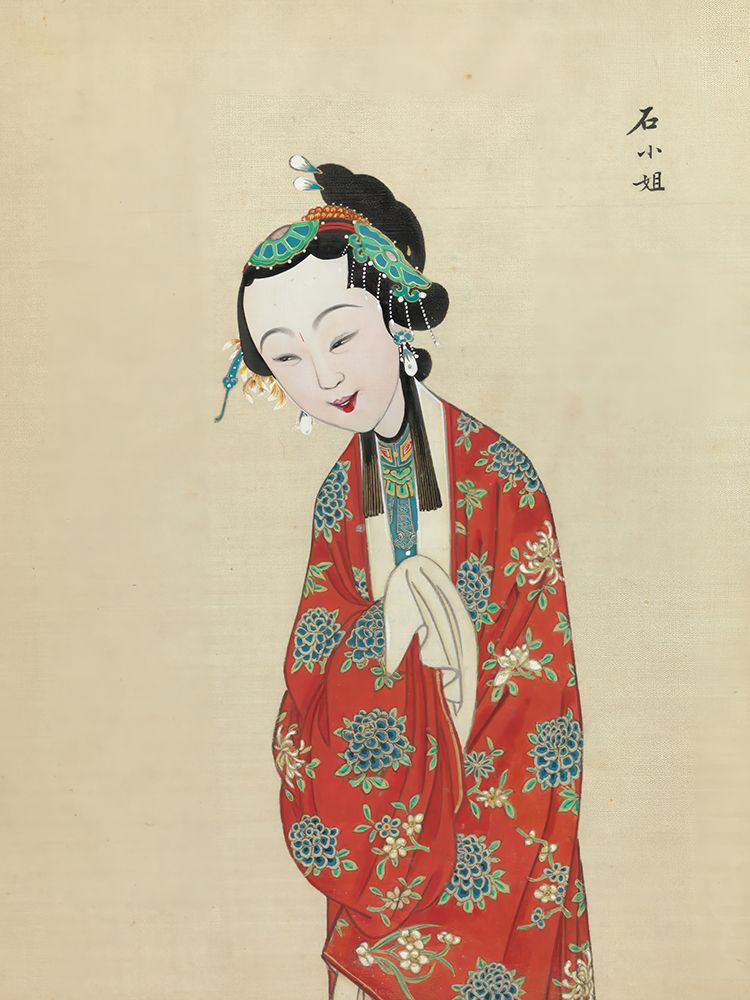 100 Portraits of Peking Opera Characters 3 art print by Qing Dynasty Chinese Artist for $57.95 CAD