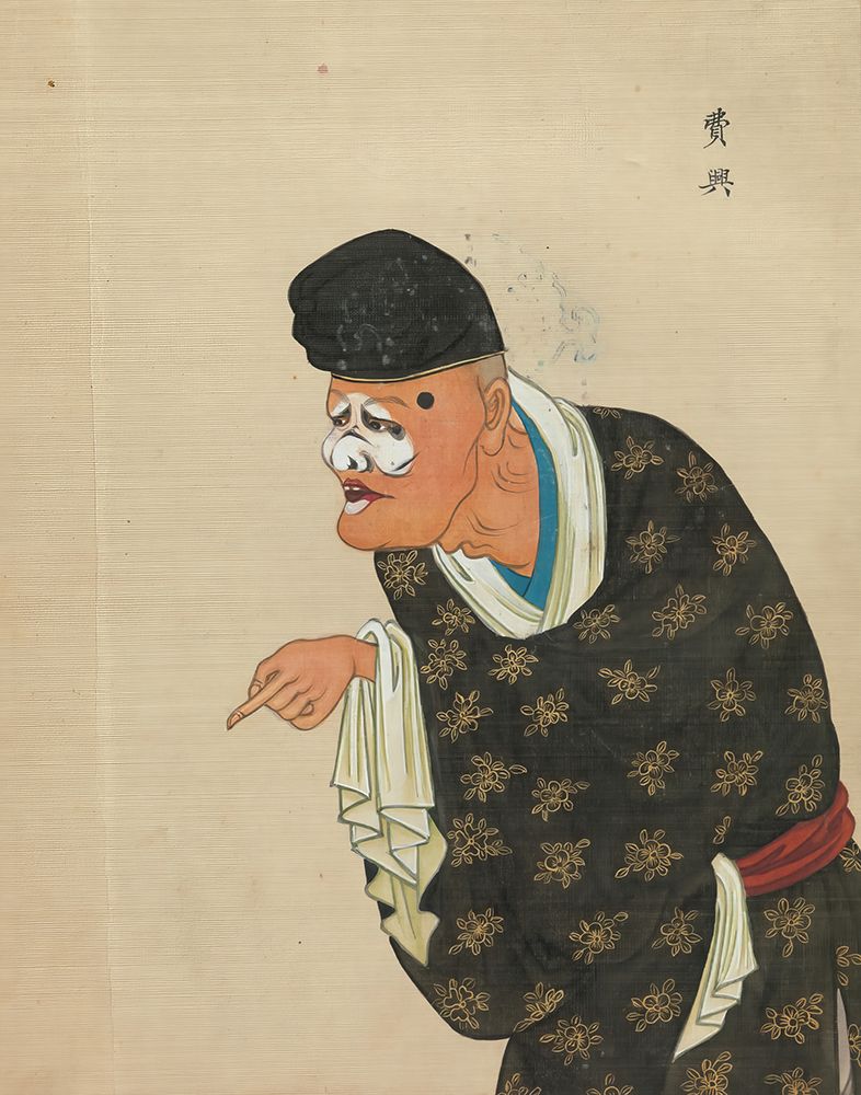 100 Portraits of Peking Opera Characters 86 art print by Qing Dynasty Chinese Artist for $57.95 CAD