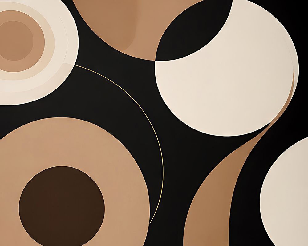 Circles and Arcs art print by Alpenglow Workshop for $57.95 CAD