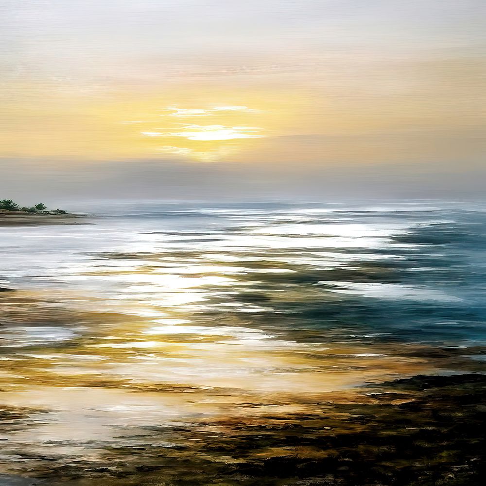 Dusk at Low Tide art print by Alpenglow Workshop for $57.95 CAD