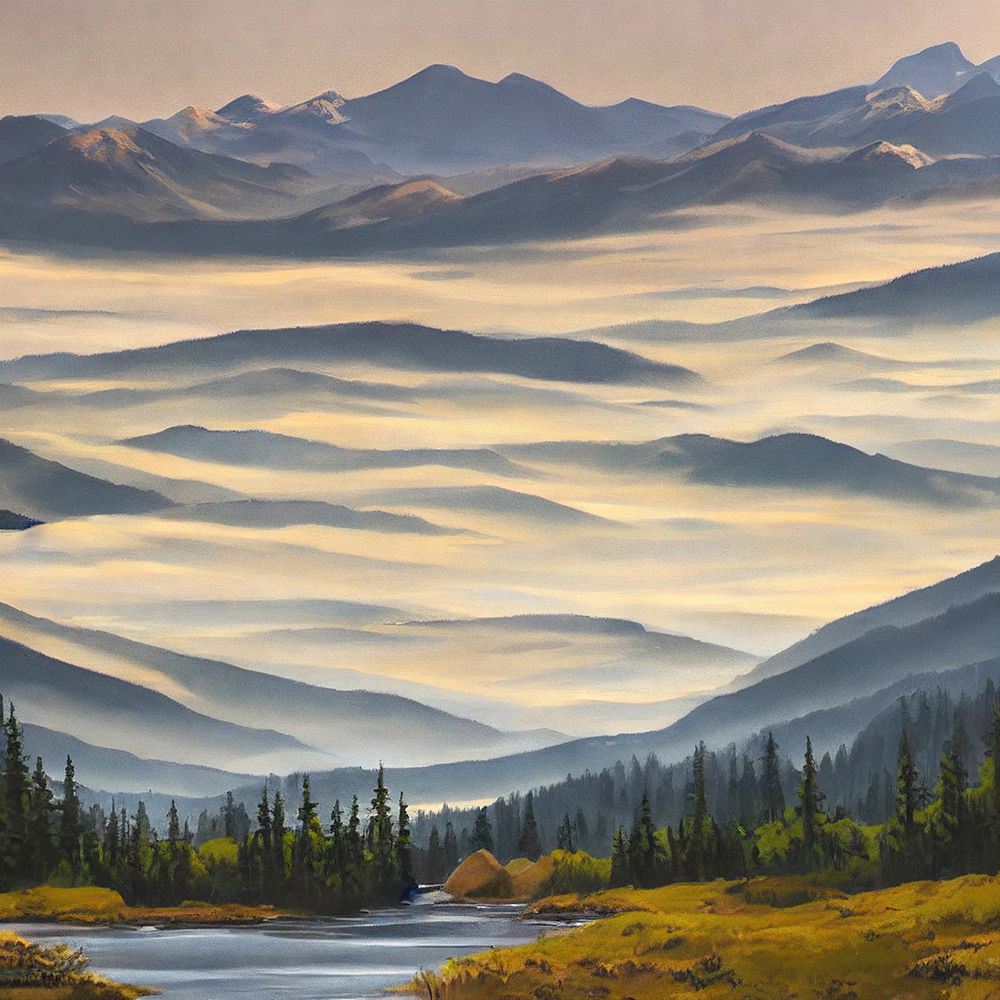 Falling Away art print by Alpenglow Workshop for $57.95 CAD