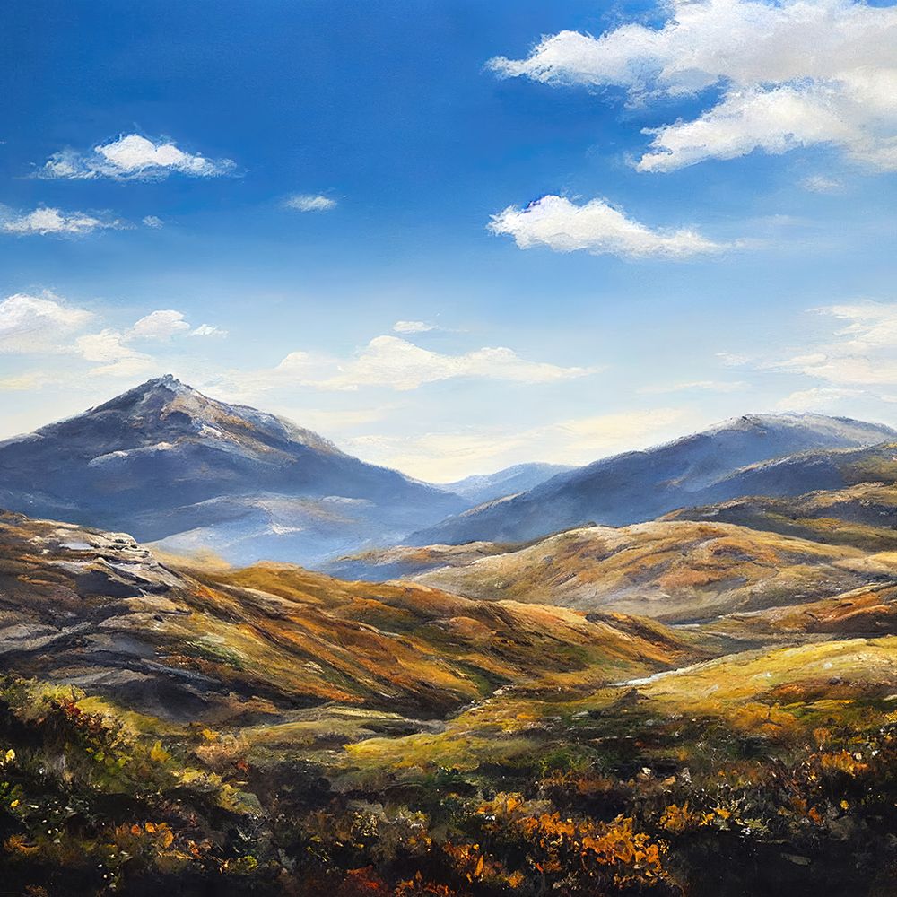 King of the Highlands art print by Alpenglow Workshop for $57.95 CAD