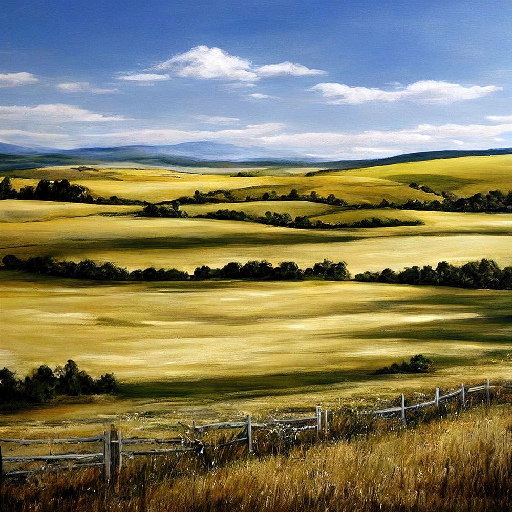 Rangeland art print by Alpenglow Workshop for $57.95 CAD