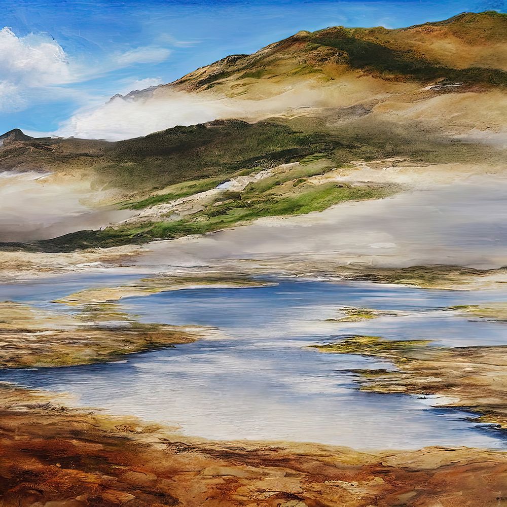 thermal Features art print by Alpenglow Workshop for $57.95 CAD