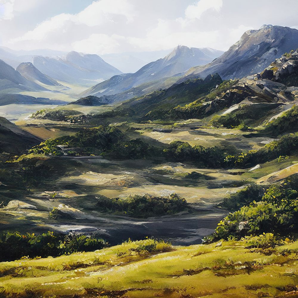 Valley Floor art print by Alpenglow Workshop for $57.95 CAD