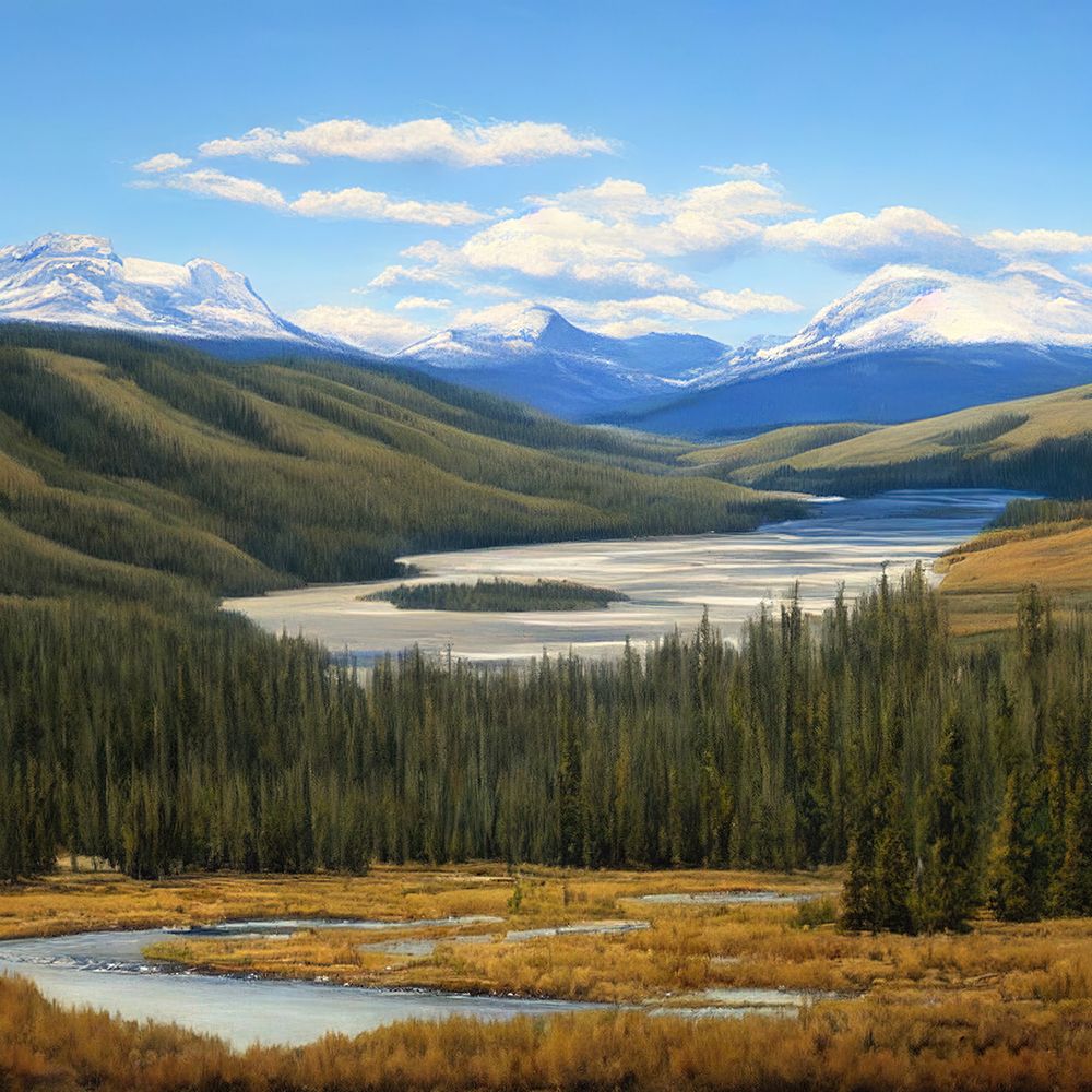 Yellowstone Country art print by Alpenglow Workshop for $57.95 CAD
