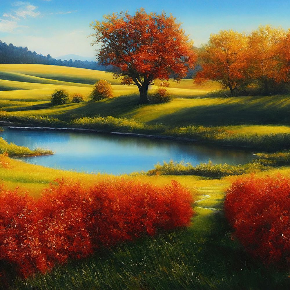 Ablaze with Colors art print by Alpenglow Workshop for $57.95 CAD