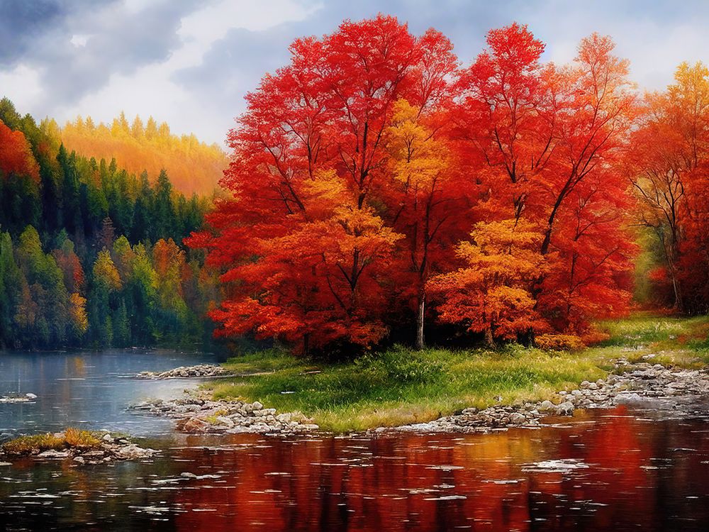 Fall Finery art print by Alpenglow Workshop for $57.95 CAD