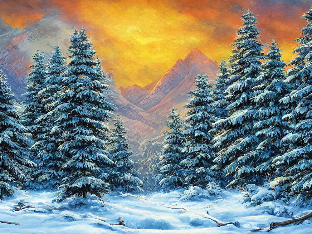Red Skies in the Morning art print by Alpenglow Workshop for $57.95 CAD