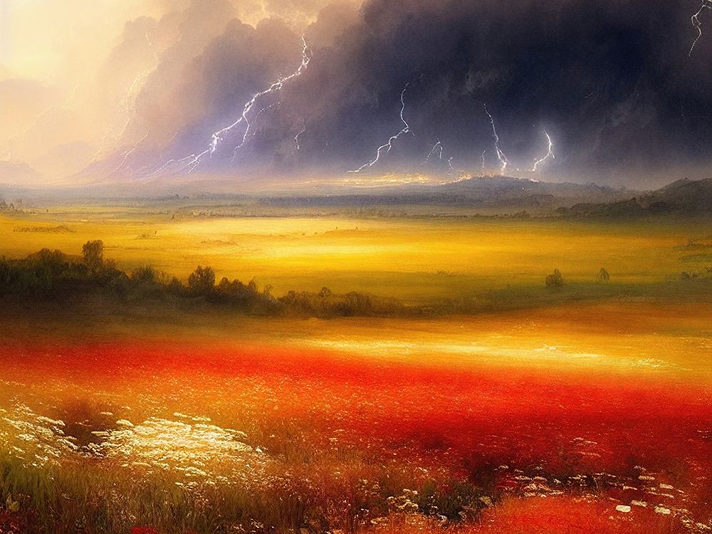 Storm Approaching art print by Alpenglow Workshop for $57.95 CAD