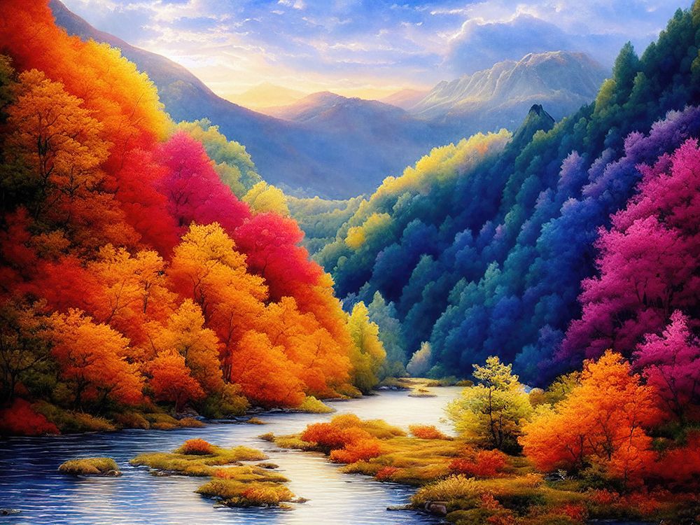 Turning of the Seasons 1 art print by Alpenglow Workshop for $57.95 CAD
