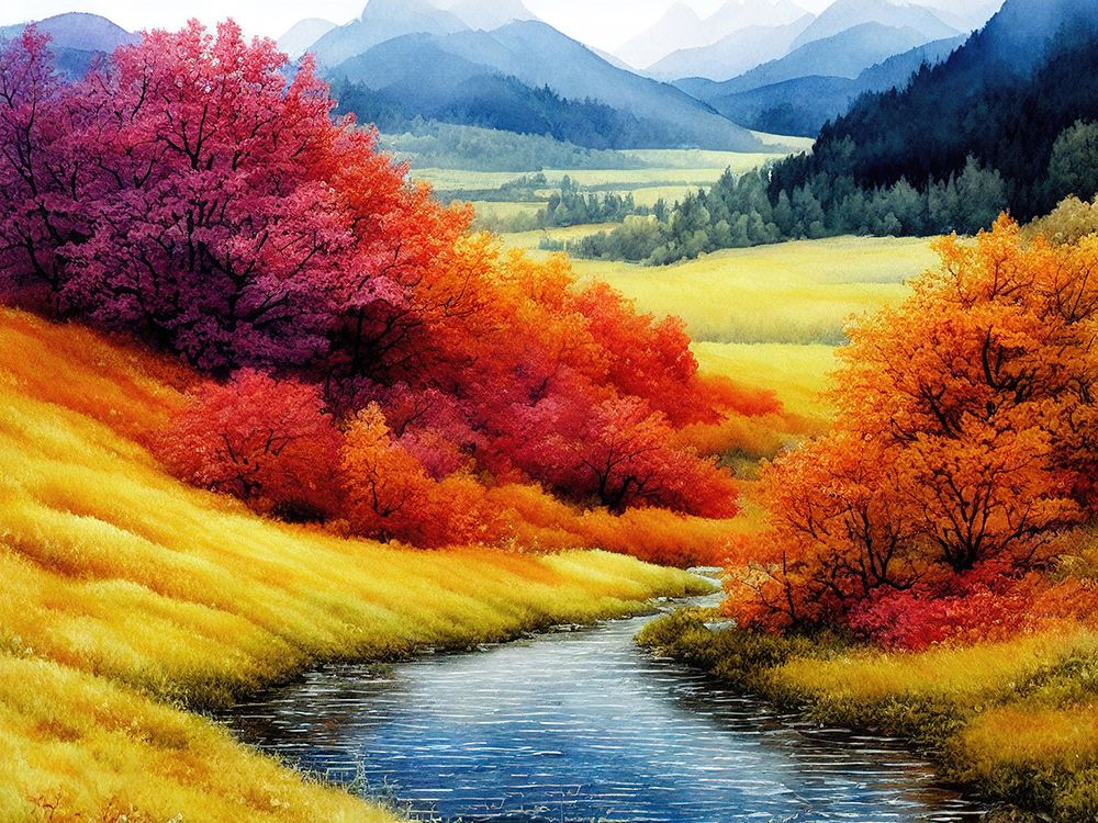 Turning of the Seasons 2 art print by Alpenglow Workshop for $57.95 CAD