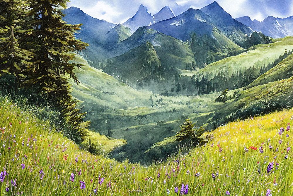 Wild Iris Gulch art print by Alpenglow Workshop for $57.95 CAD