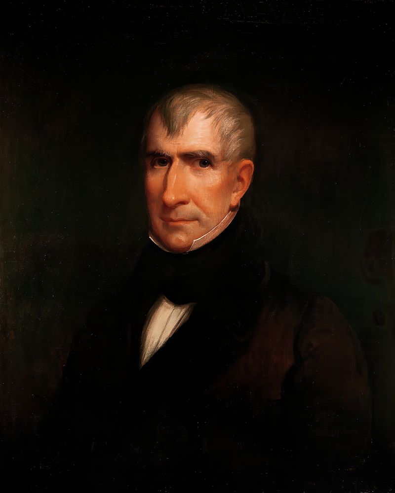 William Henry Harrison art print by James Reid Lambdin for $57.95 CAD