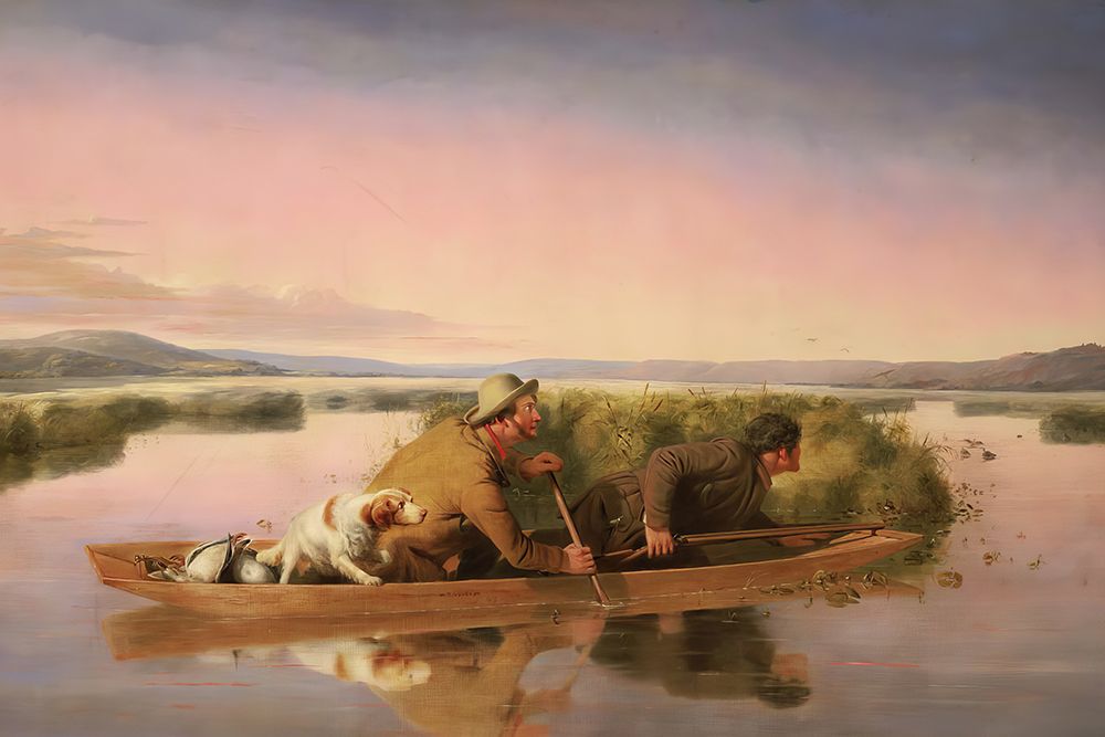 Duck Shooters art print by William Tylee Ranney for $57.95 CAD